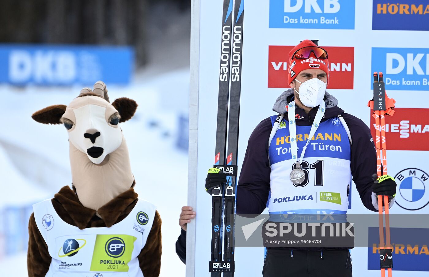 Slovenia Biathlon Worlds Men Individual