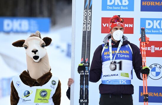 Slovenia Biathlon Worlds Men Individual