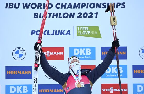Slovenia Biathlon Worlds Men Individual