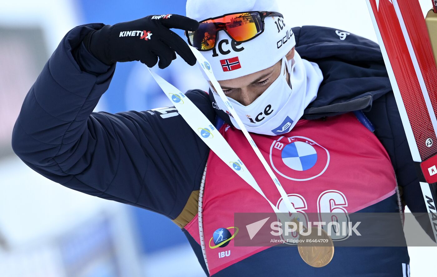 Slovenia Biathlon Worlds Men Individual