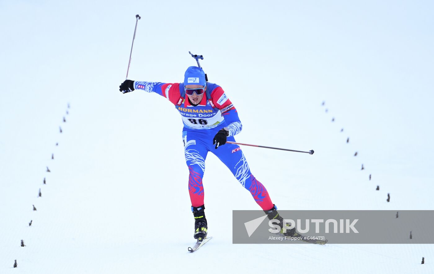 Slovenia Biathlon Worlds Men Individual