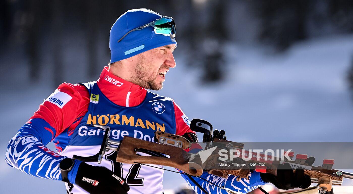 Slovenia Biathlon Worlds Men Individual