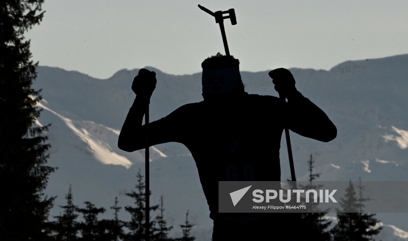 Slovenia Biathlon Worlds Men Individual