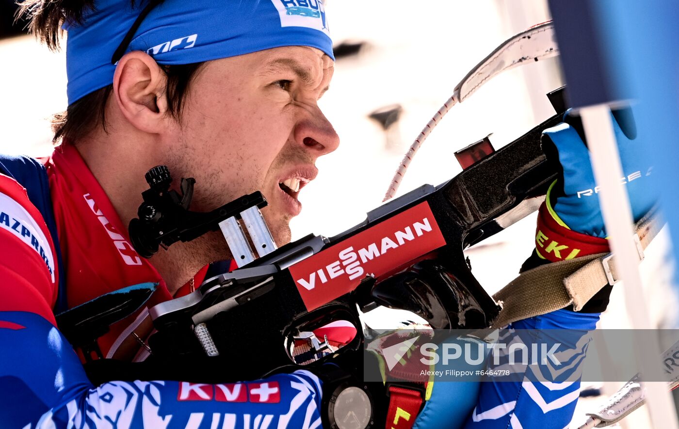 Slovenia Biathlon Worlds Men Individual