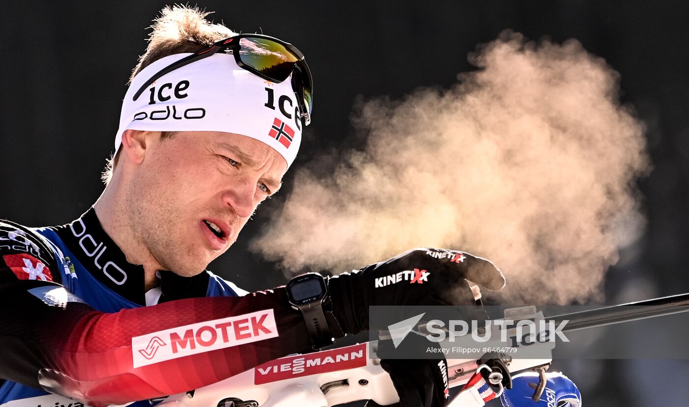 Slovenia Biathlon Worlds Men Individual