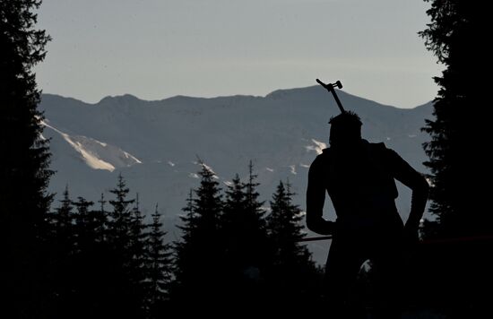 Slovenia Biathlon Worlds Men Individual