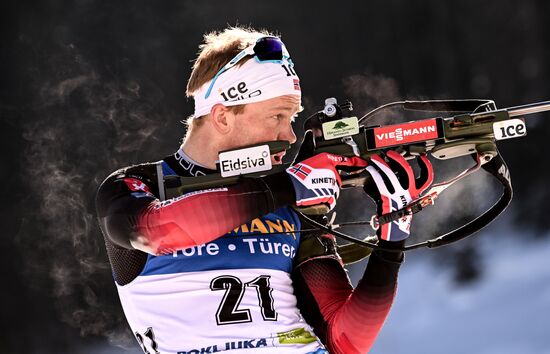 Slovenia Biathlon Worlds Men Individual