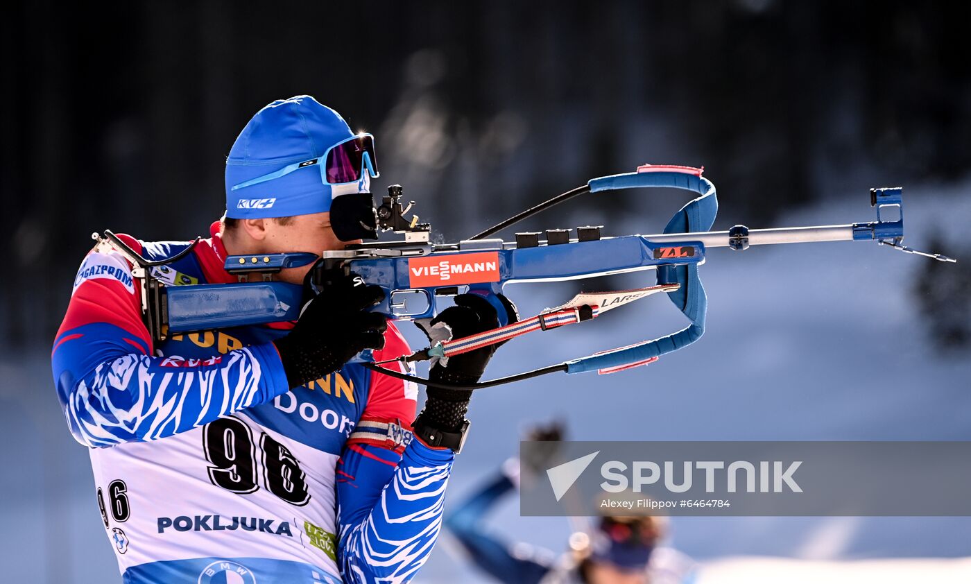 Slovenia Biathlon Worlds Men Individual