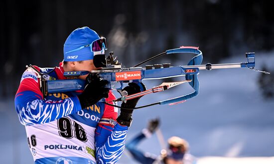 Slovenia Biathlon Worlds Men Individual