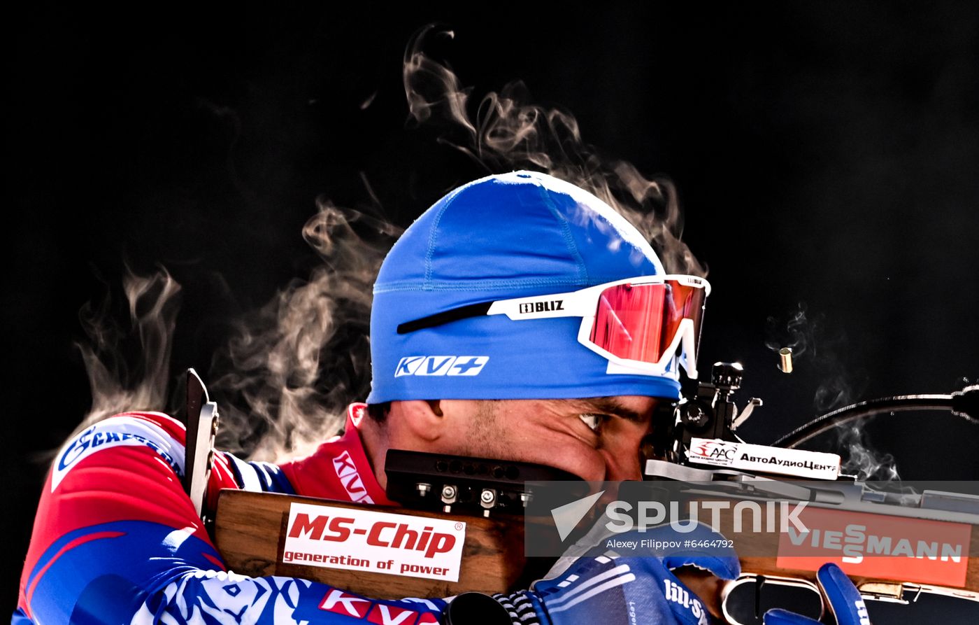 Slovenia Biathlon Worlds Men Individual