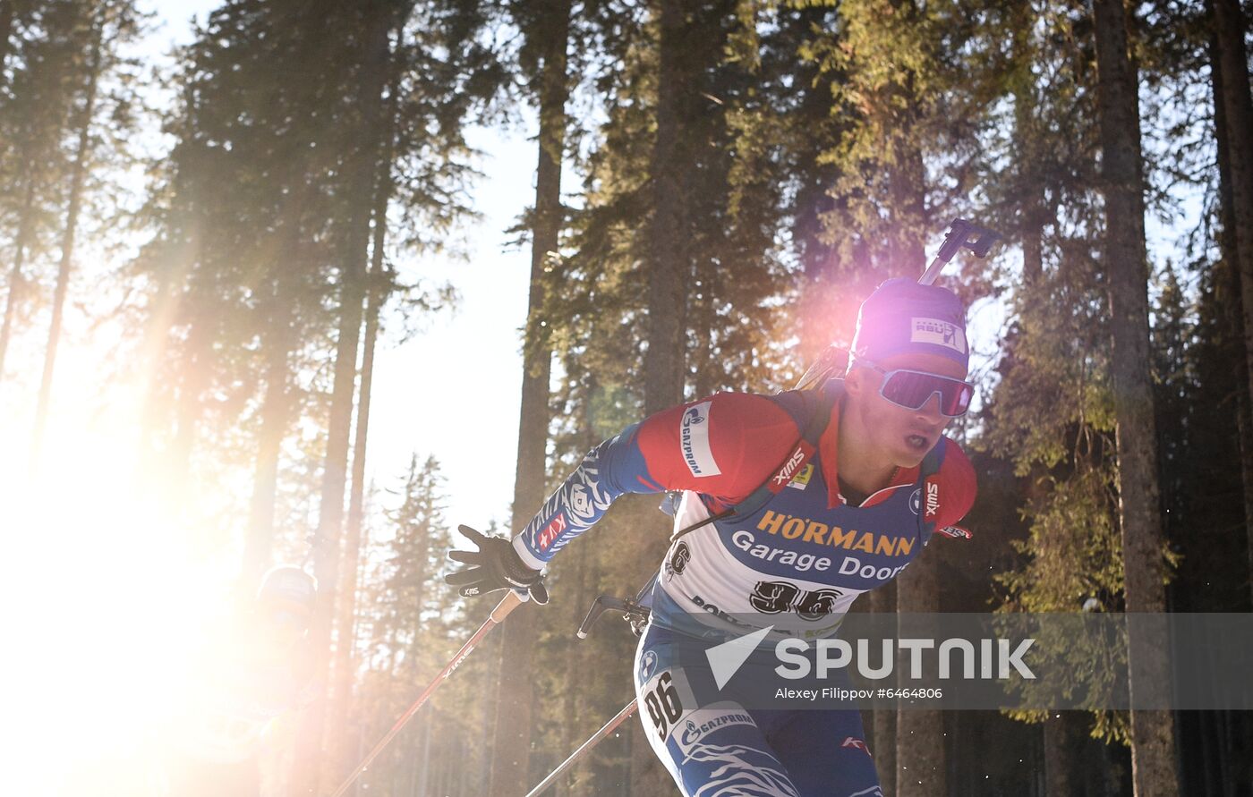 Slovenia Biathlon Worlds Men Individual