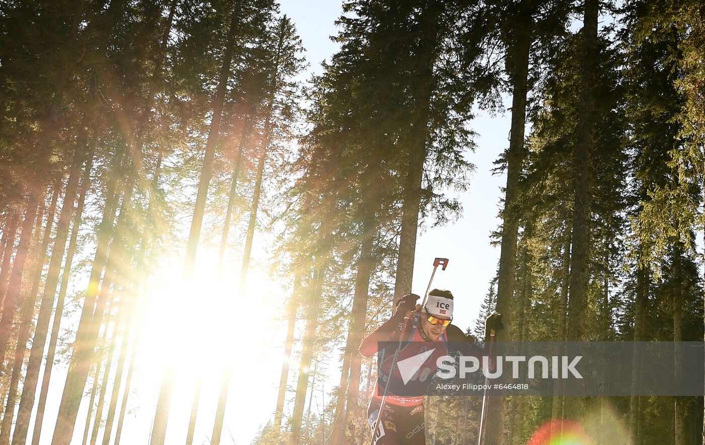 Slovenia Biathlon Worlds Men Individual