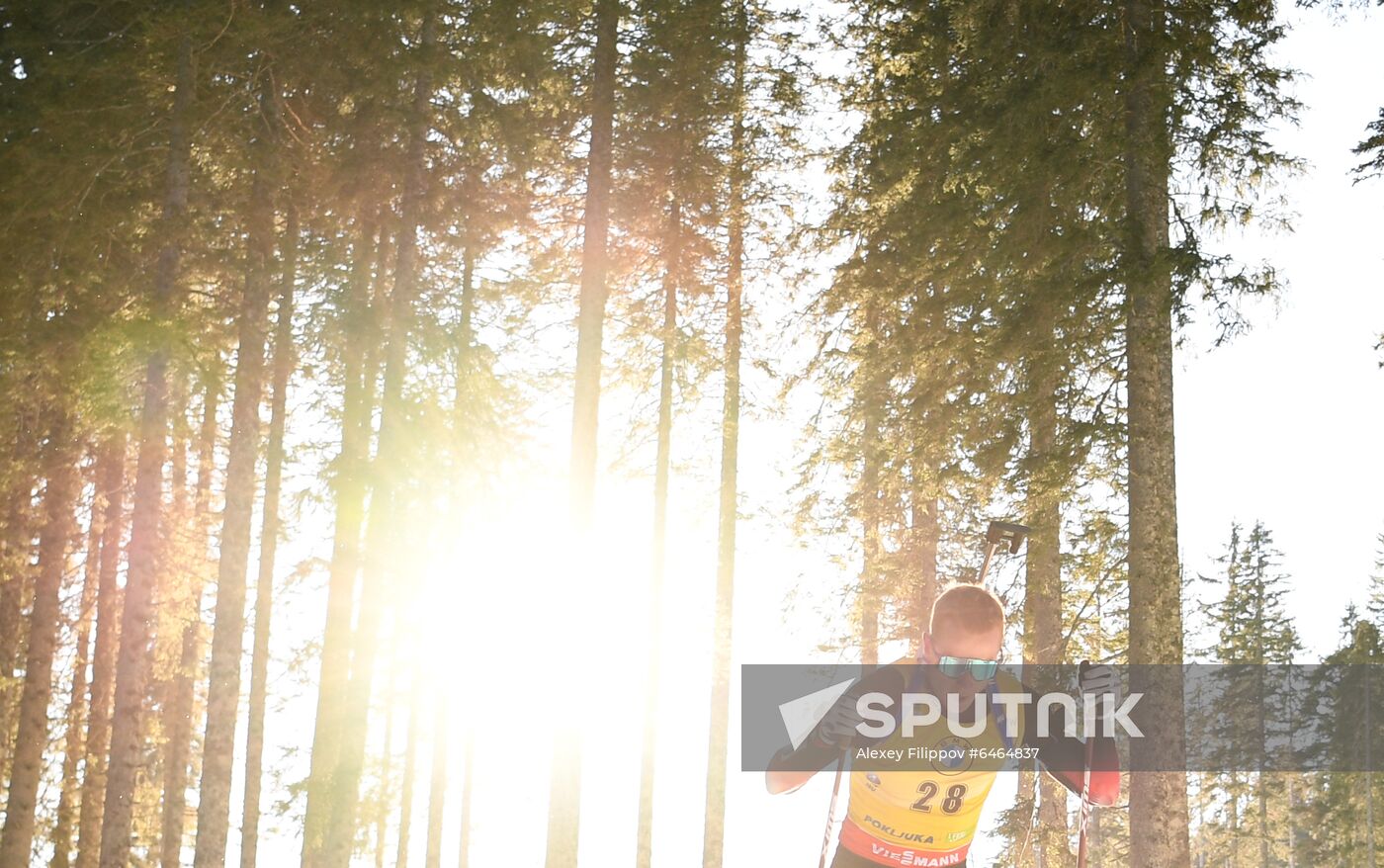 Slovenia Biathlon Worlds Men Individual