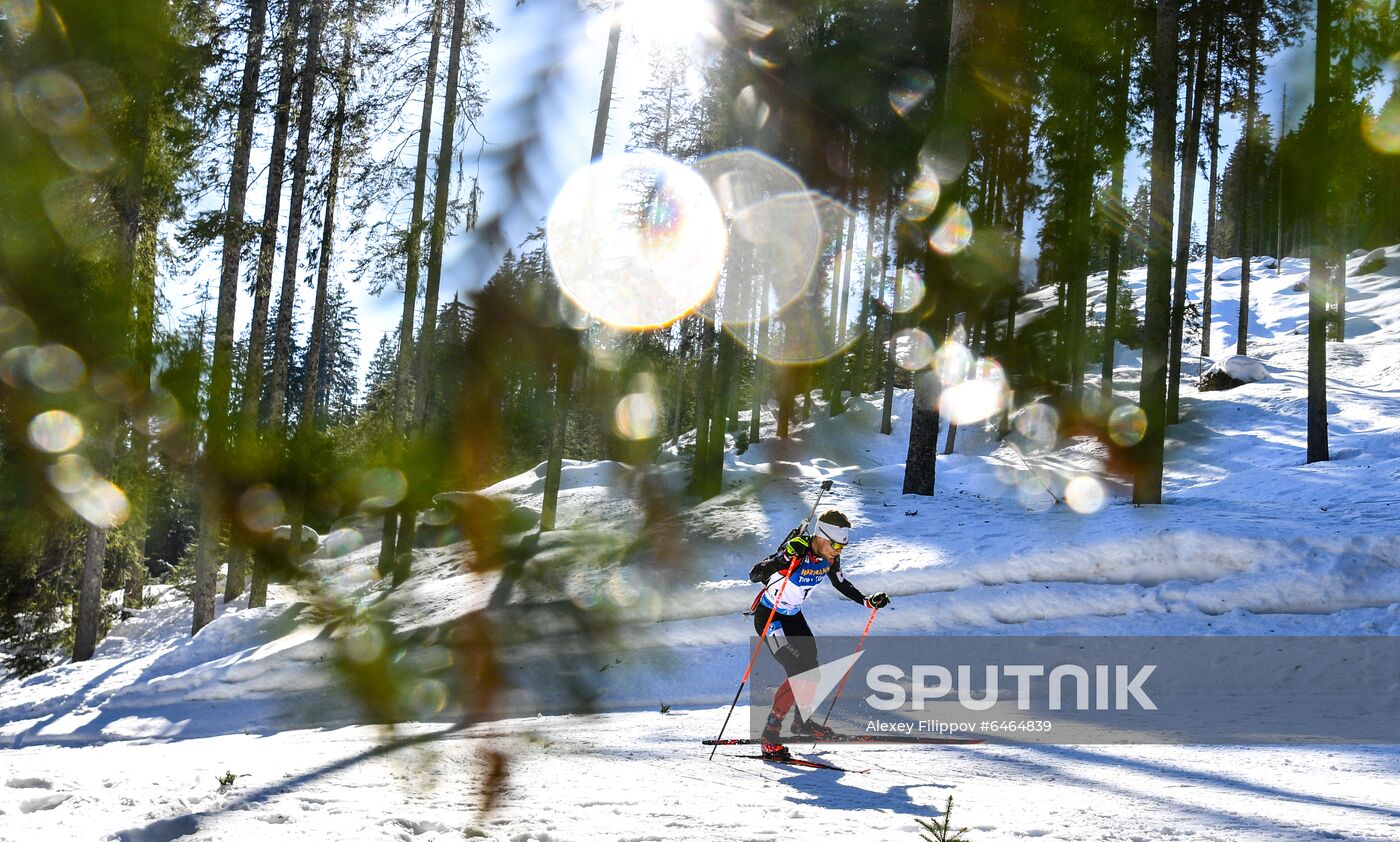 Slovenia Biathlon Worlds Men Individual