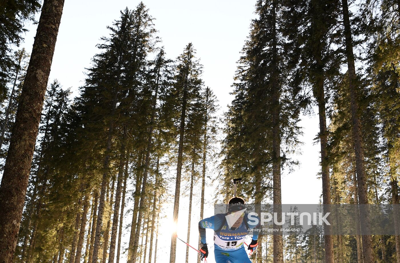 Slovenia Biathlon Worlds Men Individual