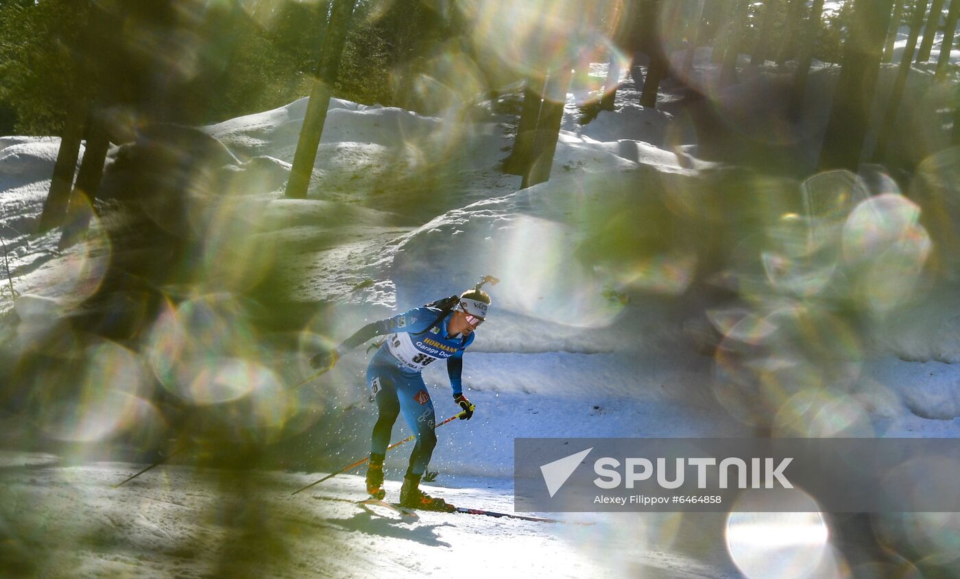 Slovenia Biathlon Worlds Men Individual