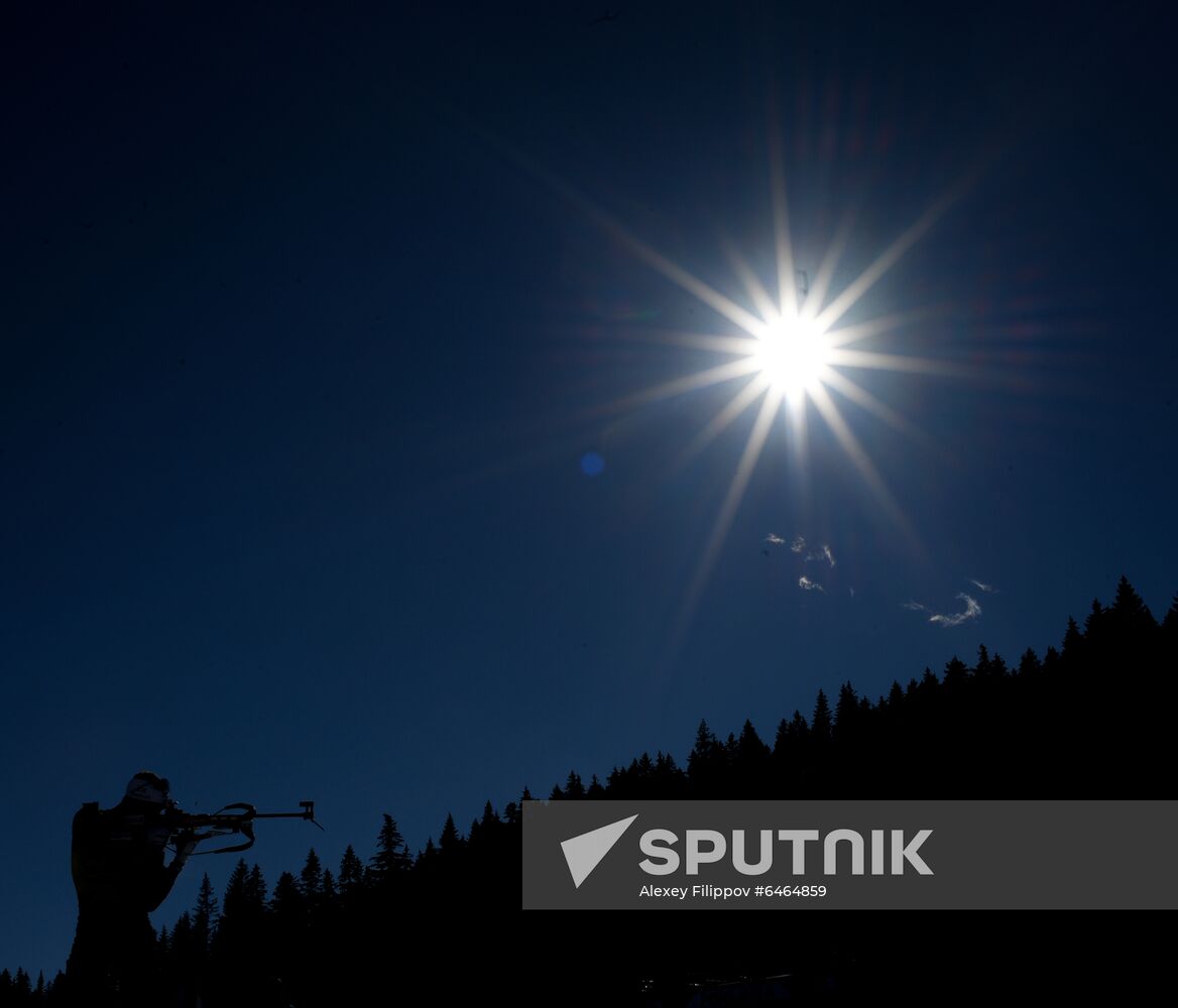 Slovenia Biathlon Worlds Men Individual