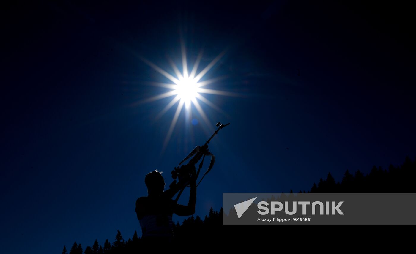 Slovenia Biathlon Worlds Men Individual