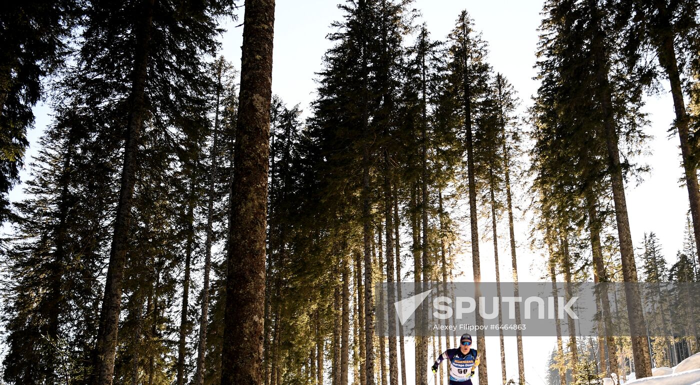 Slovenia Biathlon Worlds Men Individual