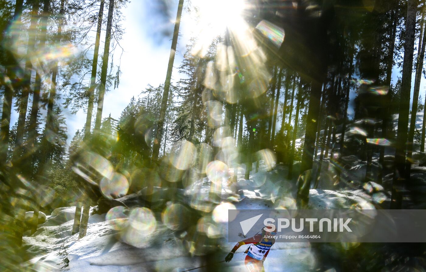Slovenia Biathlon Worlds Men Individual