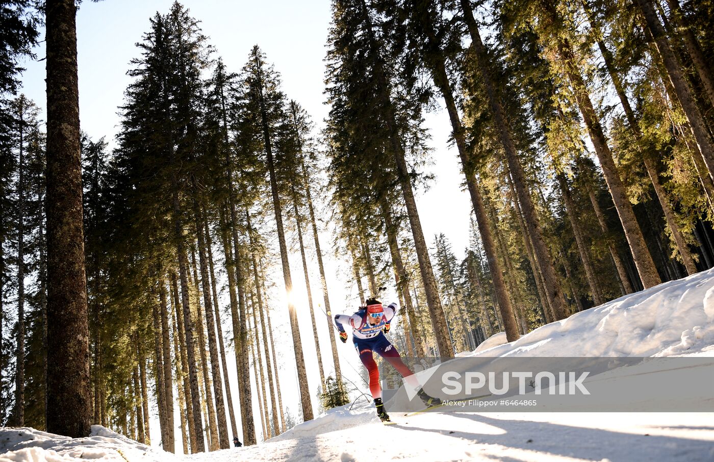 Slovenia Biathlon Worlds Men Individual