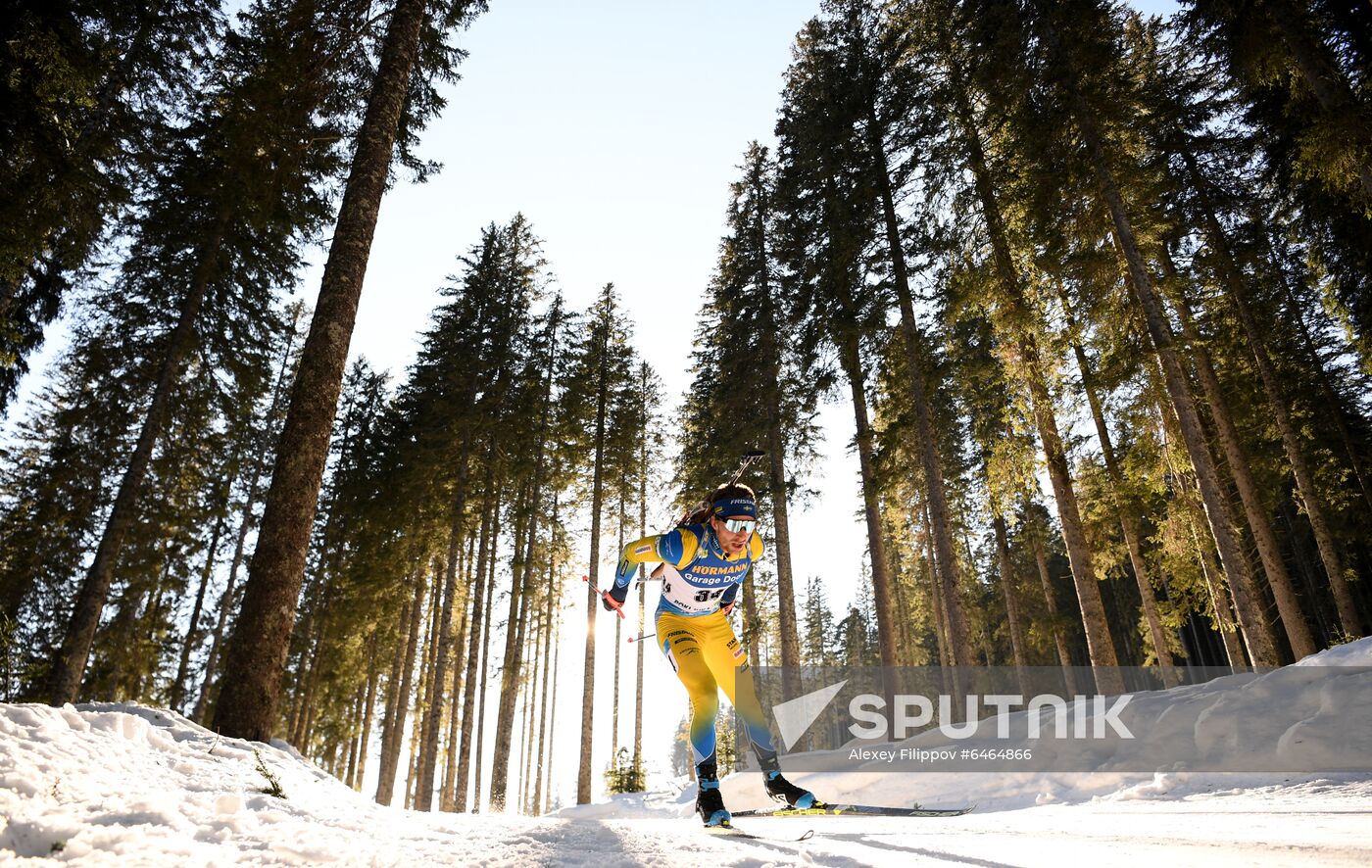 Slovenia Biathlon Worlds Men Individual