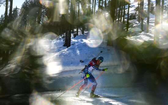 Slovenia Biathlon Worlds Men Individual