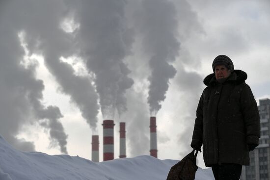 Russia Snowfall