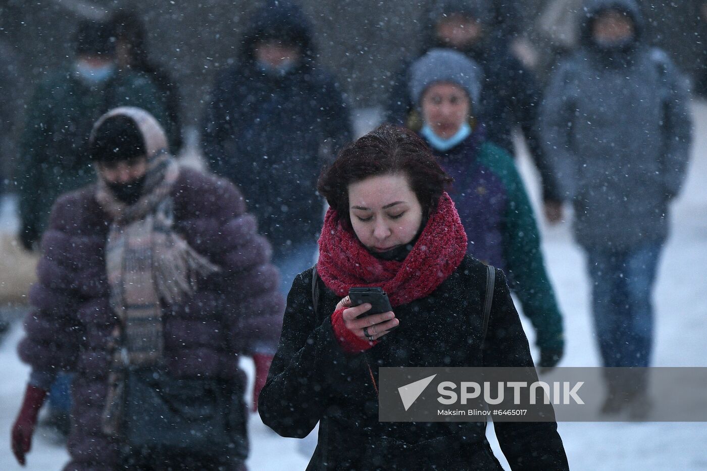 Russia Snowfall