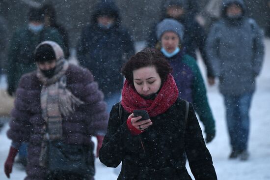 Russia Snowfall