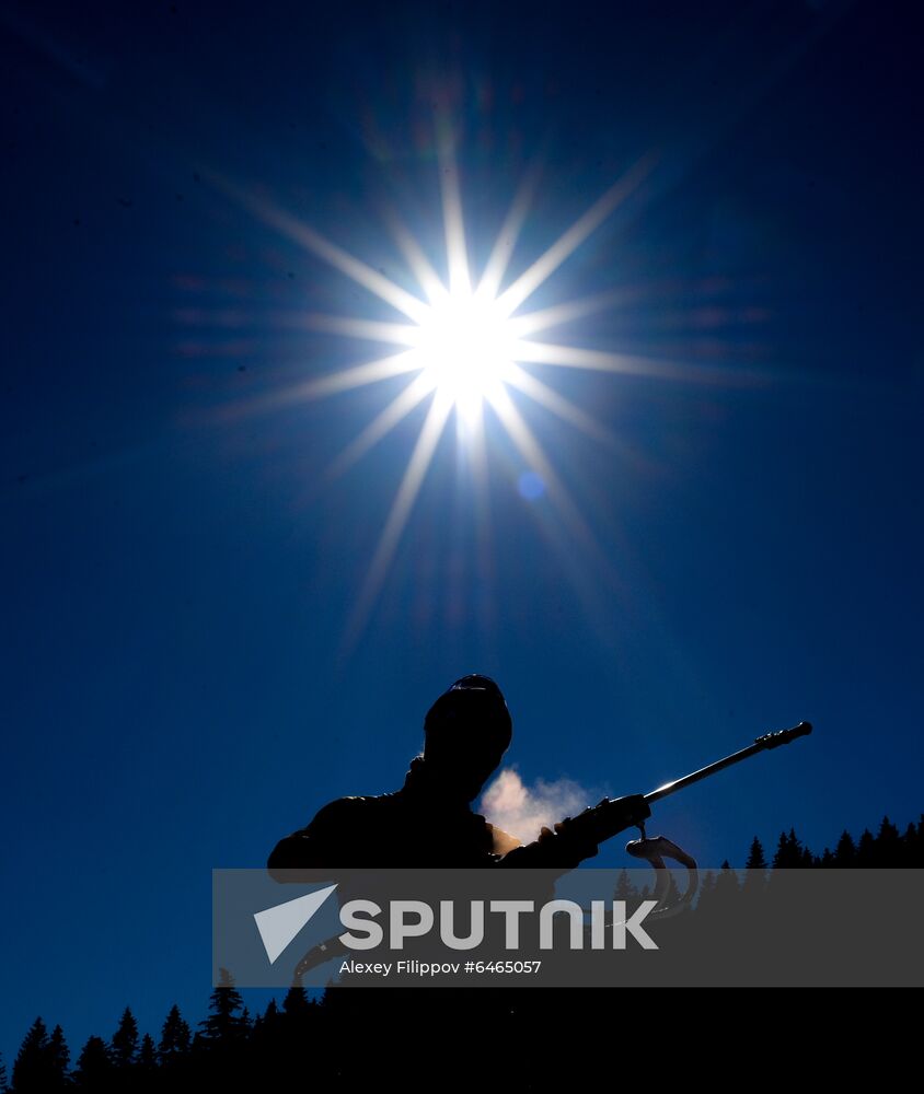 Slovenia Biathlon Worlds Men Individual