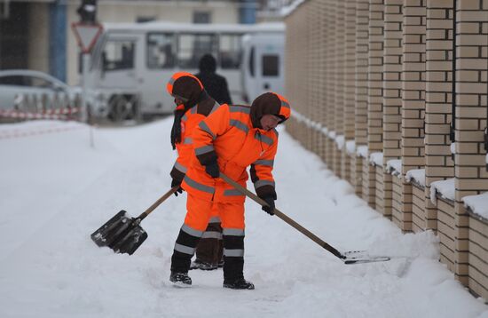 Russia Snowfall