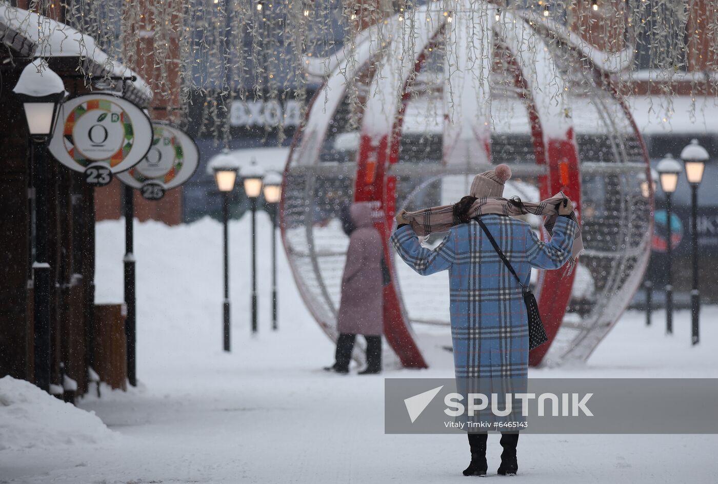 Russia Snowfall