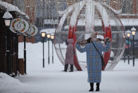 Russia Snowfall