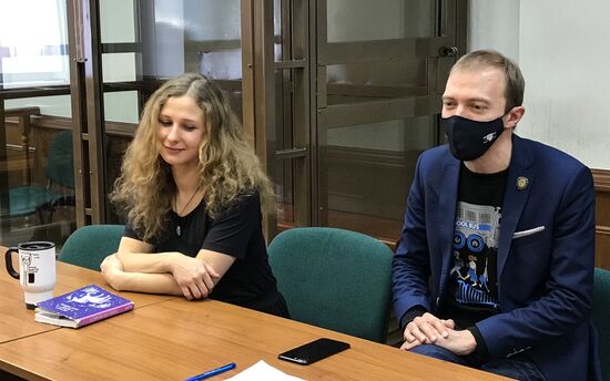 Russia Navalny Supporters Court