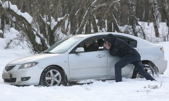 Russia Snowfall