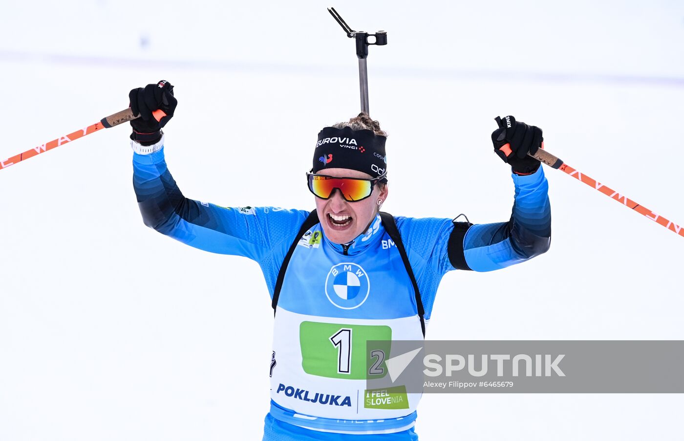 Slovenia Biathlon Worlds Single Mixed Relay