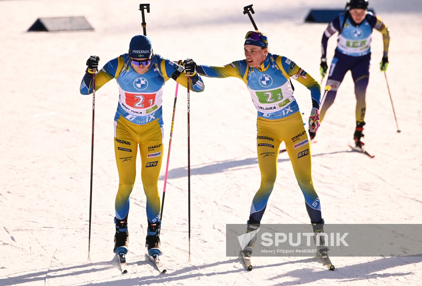 Slovenia Biathlon Worlds Single Mixed Relay