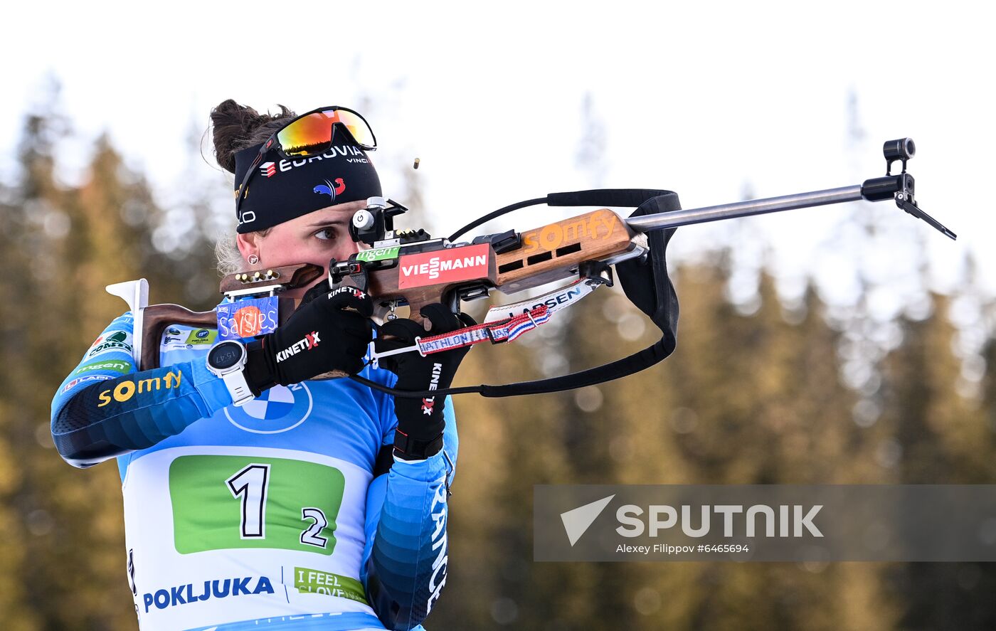 Slovenia Biathlon Worlds Single Mixed Relay