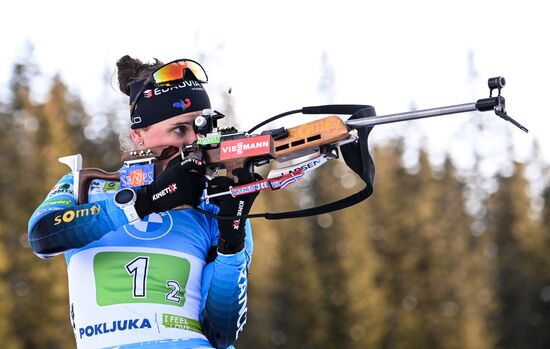Slovenia Biathlon Worlds Single Mixed Relay