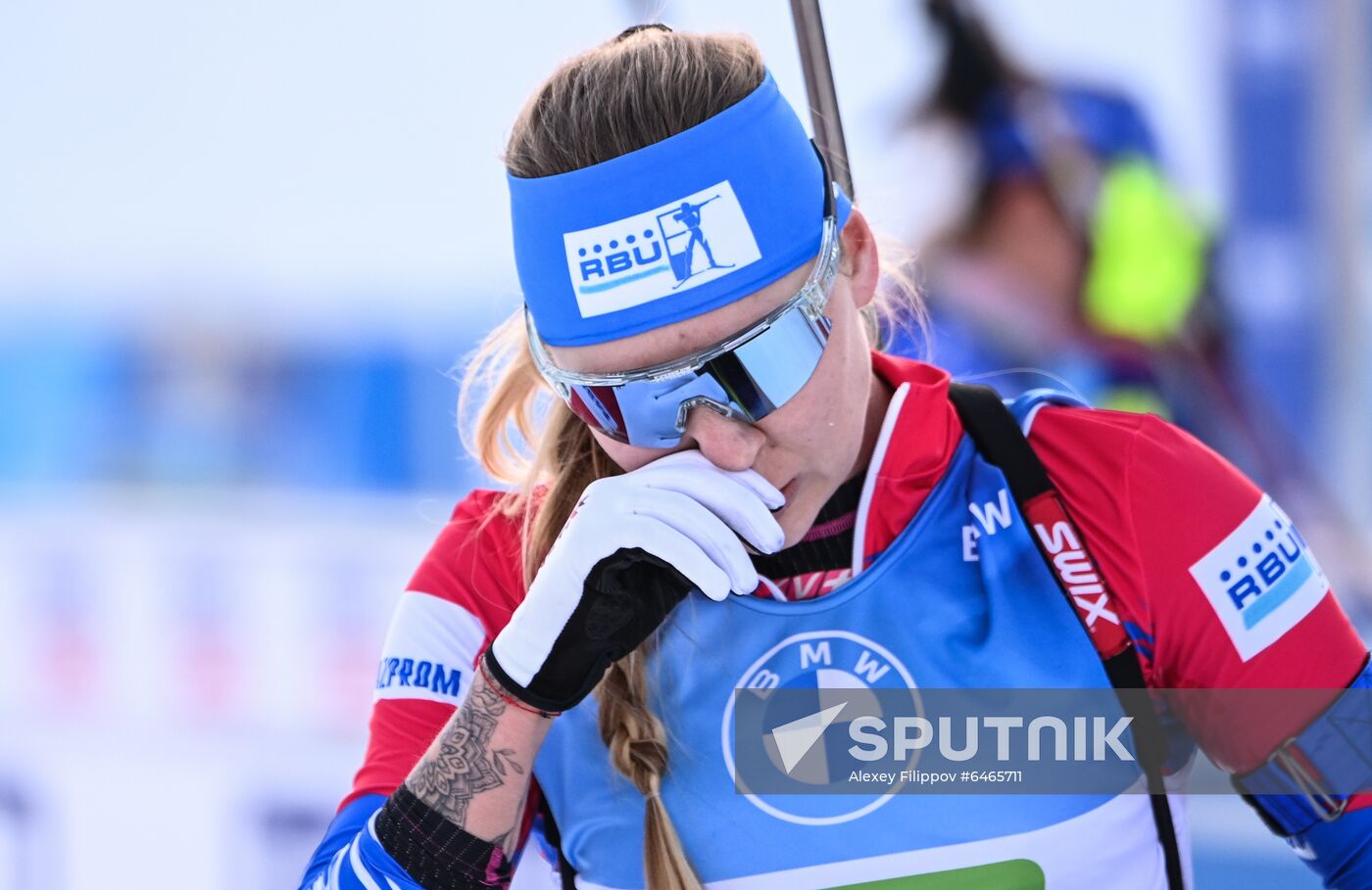 Slovenia Biathlon Worlds Single Mixed Relay