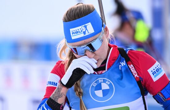 Slovenia Biathlon Worlds Single Mixed Relay