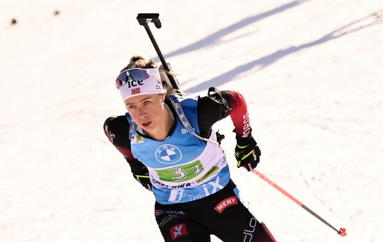Slovenia Biathlon Worlds Single Mixed Relay
