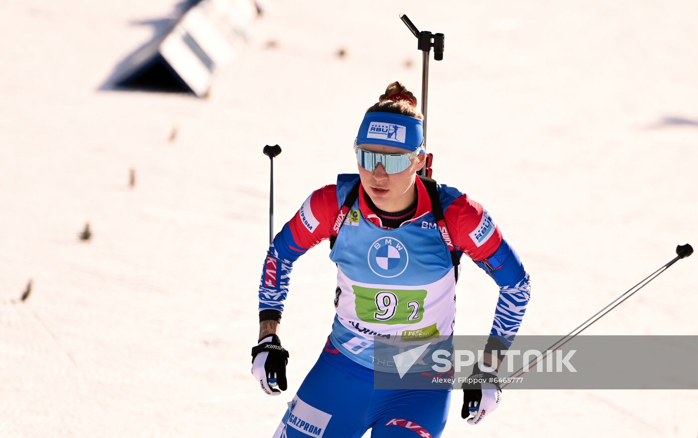 Slovenia Biathlon Worlds Single Mixed Relay