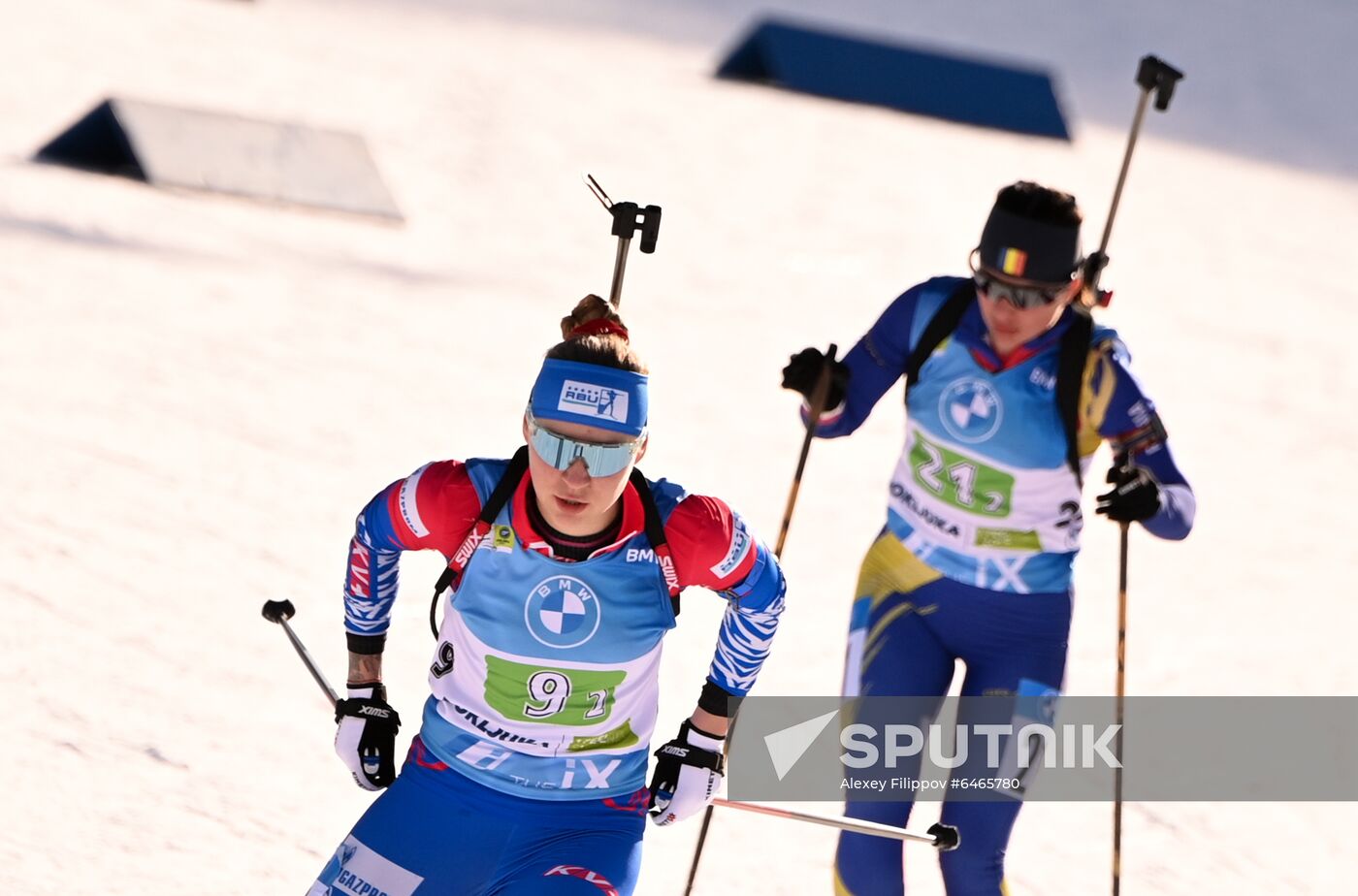 Slovenia Biathlon Worlds Single Mixed Relay