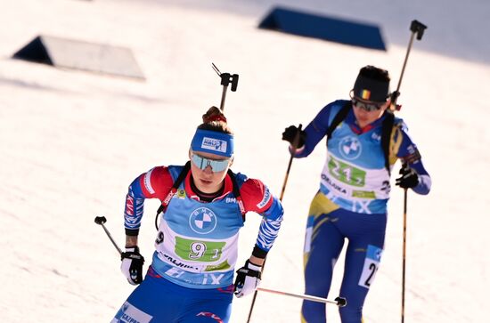 Slovenia Biathlon Worlds Single Mixed Relay