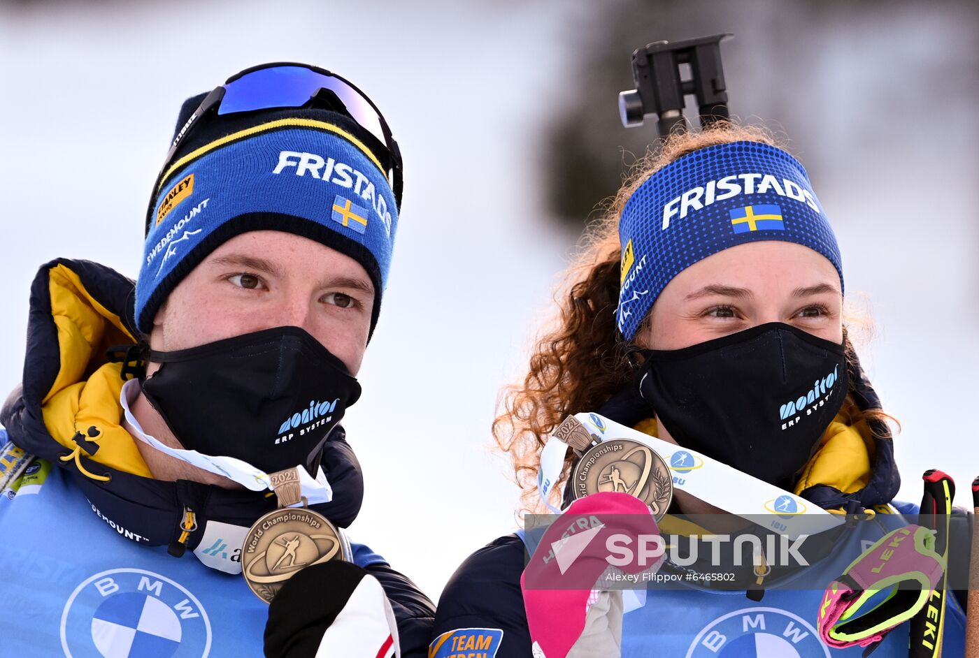 Slovenia Biathlon Worlds Single Mixed Relay