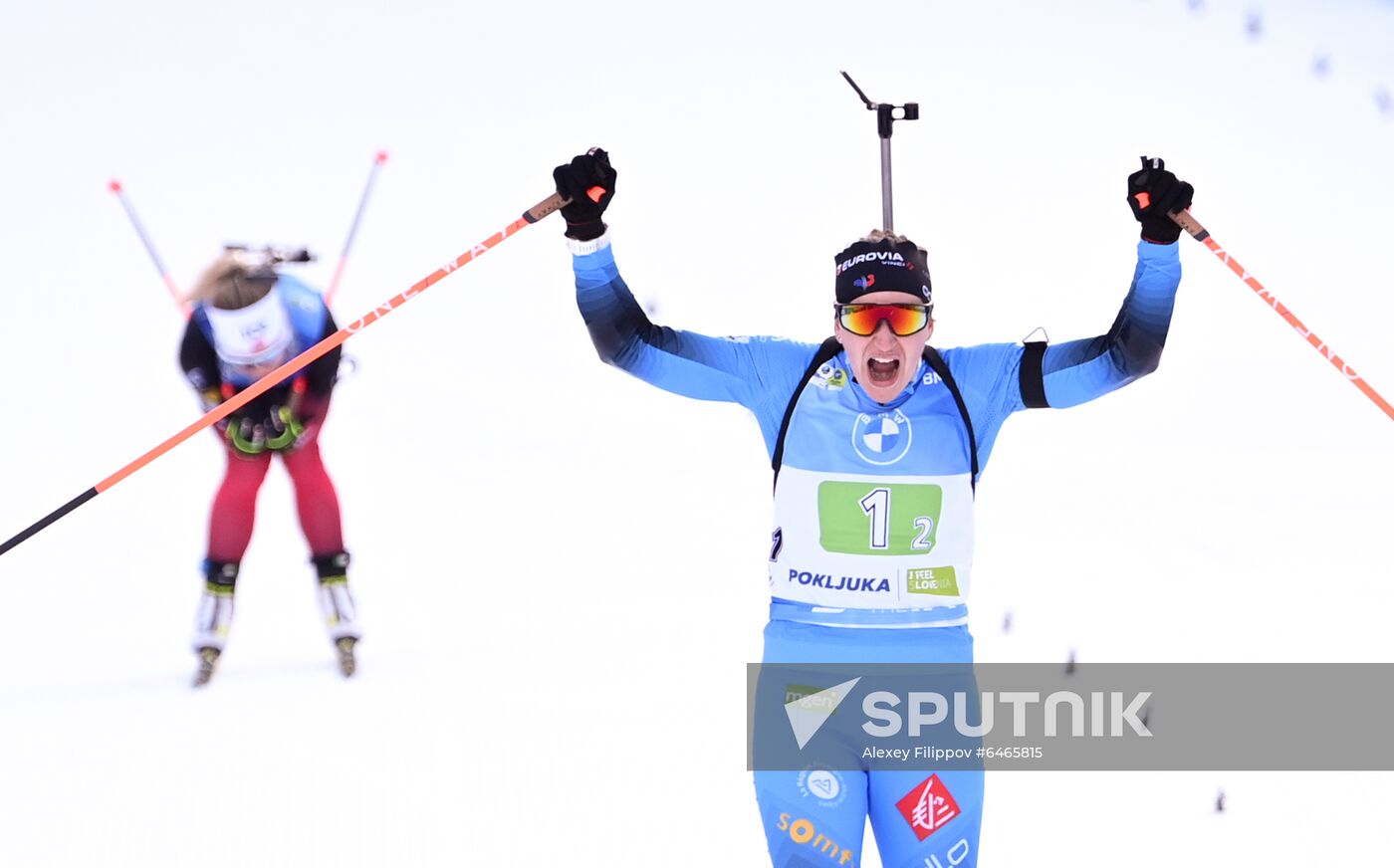 Slovenia Biathlon Worlds Single Mixed Relay