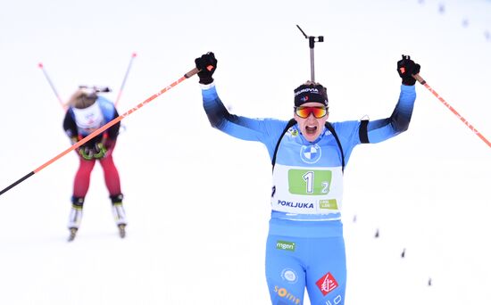 Slovenia Biathlon Worlds Single Mixed Relay