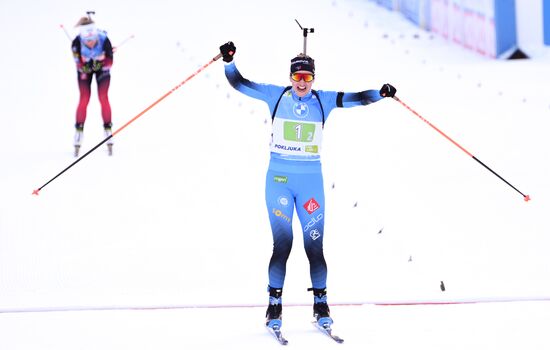Slovenia Biathlon Worlds Single Mixed Relay